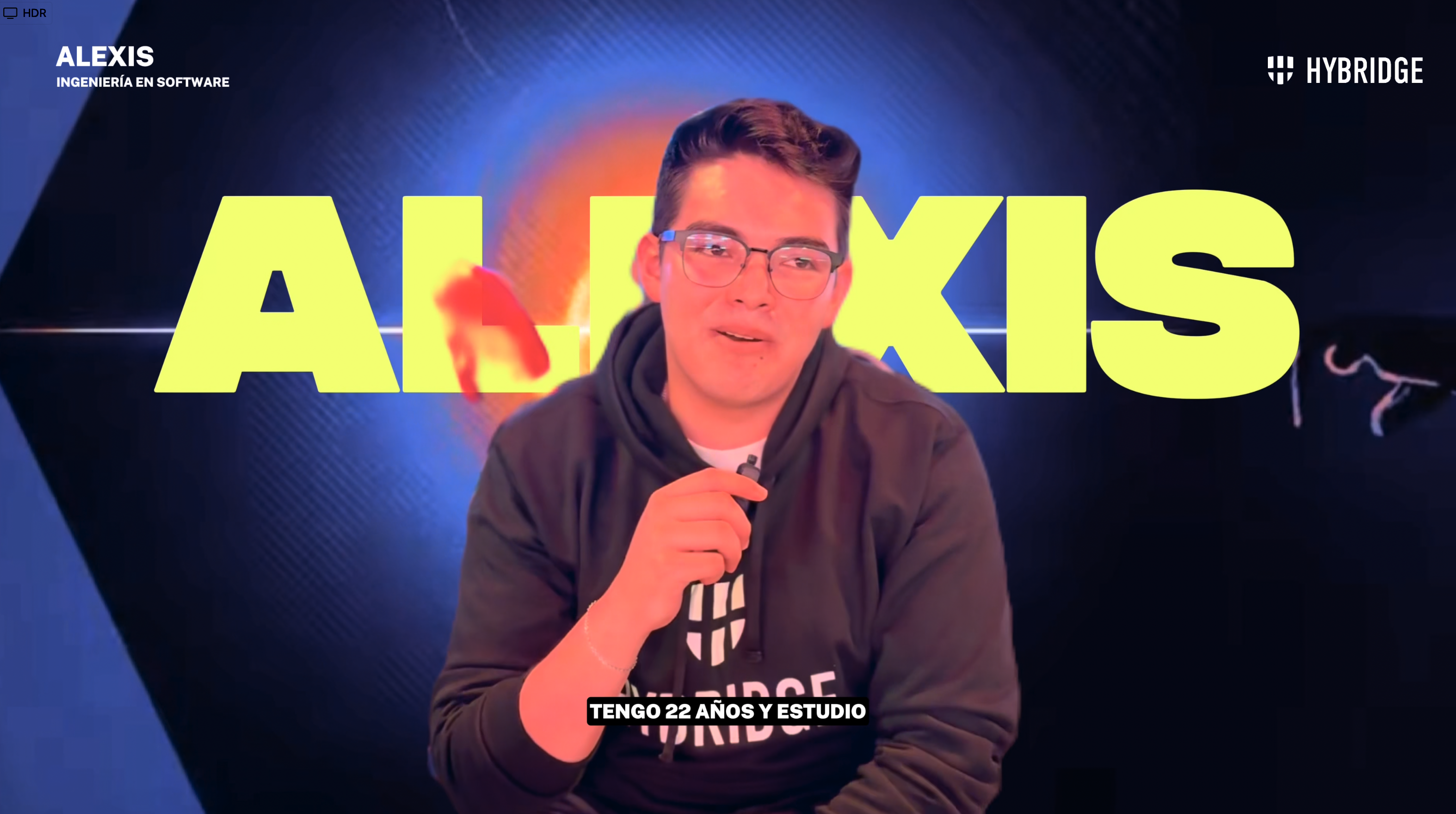 La historia de Alexis y su camino en Ingeniería de Software con Hybridge Universidad en línea